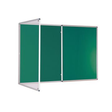 Tamperproof Noticeboard H1200 x W2400mm Green