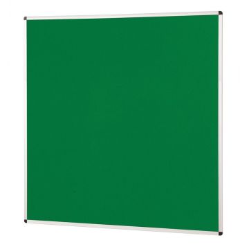 Aluminium Framed Noticeboard H1200xW1200mm Green