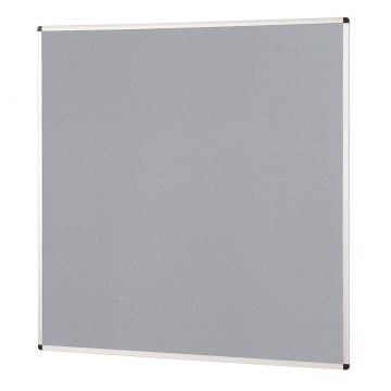 Aluminium Framed Noticeboard H1200xW1200mm Grey