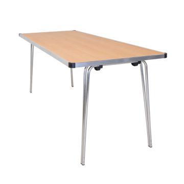 Contour Folding Table 1520x610x584mm Beech