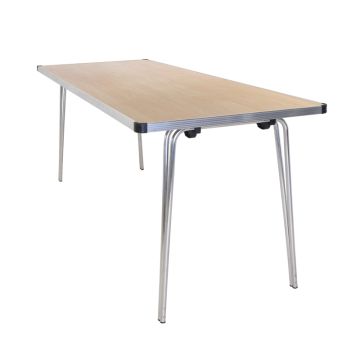 Contour Folding Table 1520x610x584mm Maple