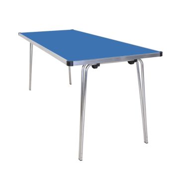 Contour Folding Table 1520x685x700mm Azure