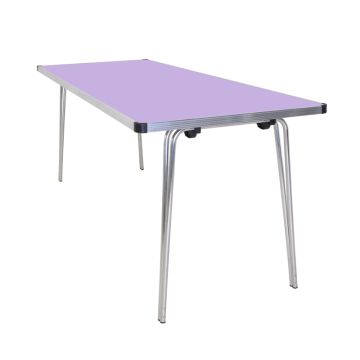 Contour Folding Table 1520x685x584mm Lilac