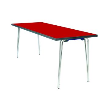 Premier Folding Tables 915x685x546mm Red