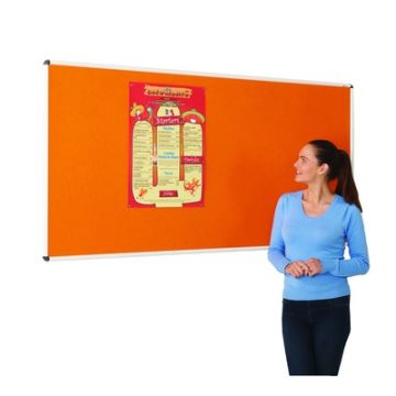 ColourPlus Framed Noticeboard H600xW900mm Apple