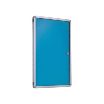 Accents Tamperproof Noticeboard H900xW600mm Charcoal