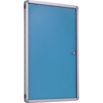 Accents Tamperproof Noticeboard H1200xW1200mm Light Blue