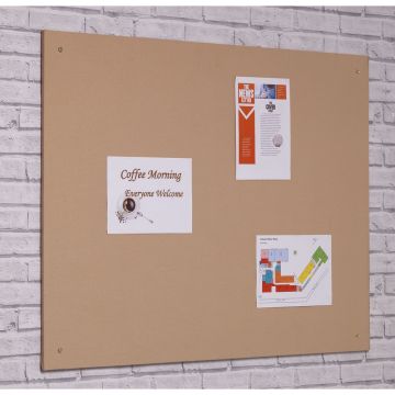 FlameShield Unframed Noticeboard H1200xW900 Natural
