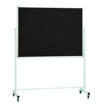 Accents Mobile Noticeboard H1200xW1200mm Charcoal