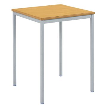 Fully Welded Square Table 710mm Beech