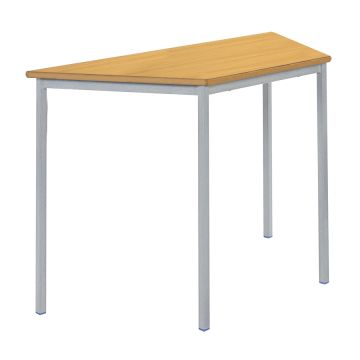 Fully Welded Trap MDF Table 1100 x 550 x H760mm Beech