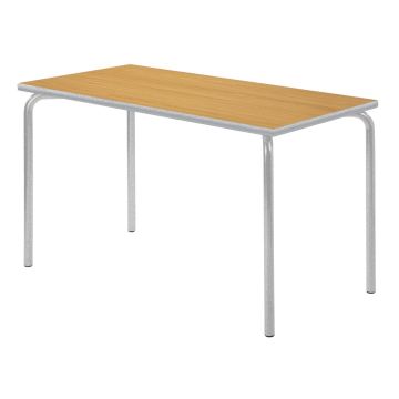 Rectangular Grey Edge Beech H71xW110xD55cm