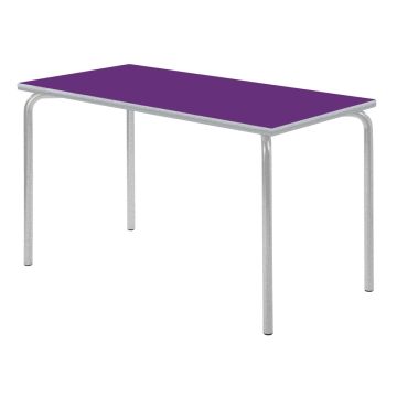 Rectangular Grey Edge Purple H71xW110xD55cm