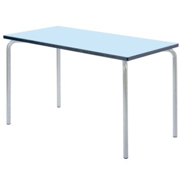 Rectangular Charcoal Edge Soft Blue H53xW120xD60cm