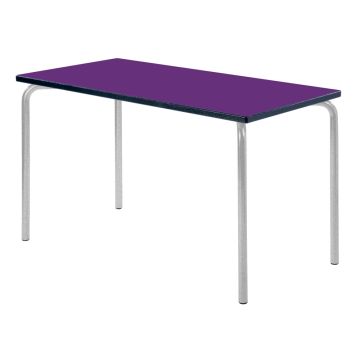 Rectangular Charcoal Edge Purple H64xW120xD60cm