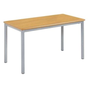 Premium Rectangular Nursery Table H460mm Beech