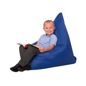 Children's Bean Bag Floor Cushion Blue