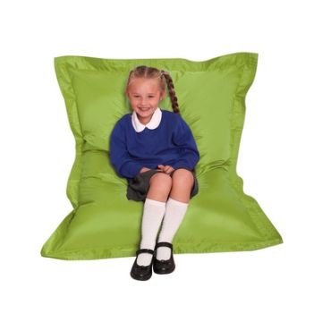 Children's Bean Bag Floor Cushion Lime