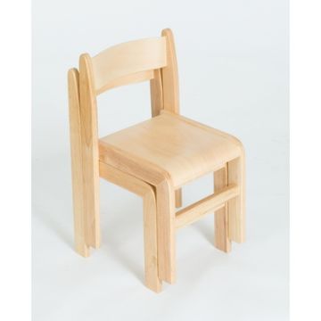 Tuf Class Wooden Chair 310mm Natural