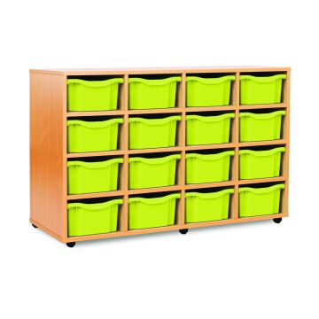 16 Double Tray Unit Lime