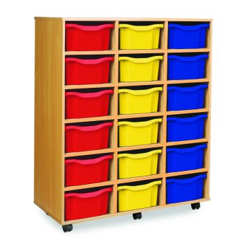 18 Double Tray Unit Mixed