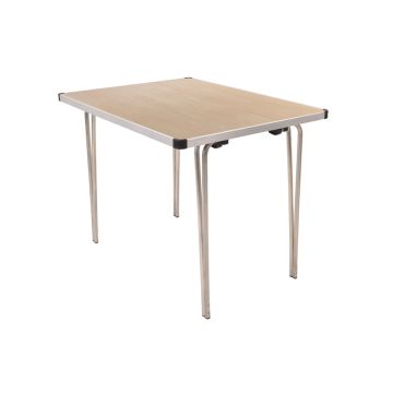 Contour PLUS Folding Table 915x685x700mm Maple