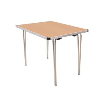 Contour PLUS Folding Table 915x685x700mm Oak