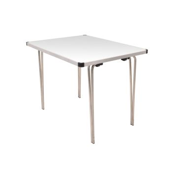 Contour PLUS Folding Table 915x685x700mm White
