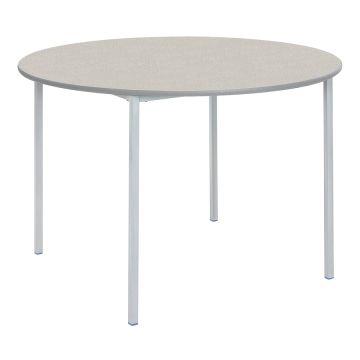 Fully Welded Circ PU Edge 710mm Ailsa Top Light Grey Edge