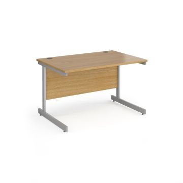Contract 25 Straight Desk W1200mm Oak