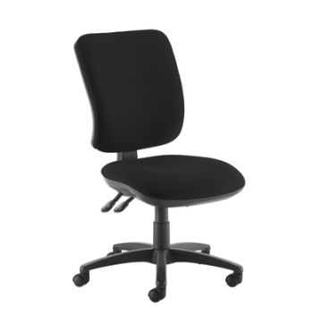 Senza Chair No Arms Black