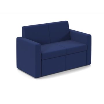 Osla Two Seater Sofa Cobalt Blue