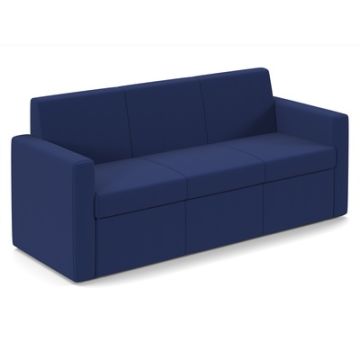Osla Three Seater Sofa Cobalt Blue