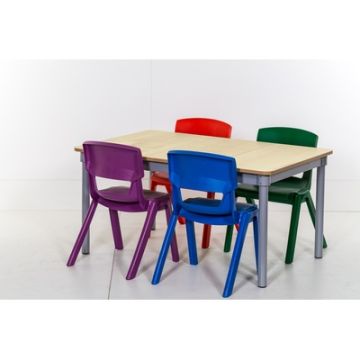 1200mm Rectangular Table Beech H460mm