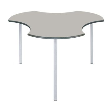 Connect Table Charcoal Edge H530mm Light Grey