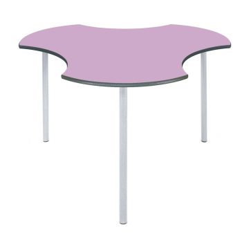 Connect Table Charcoal Edge H530mm Lilac