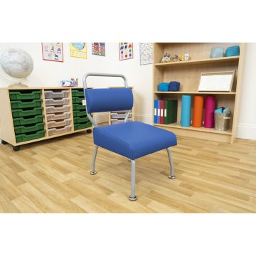 Jolly Back Chair with Glides 290mm Cobalt Blue