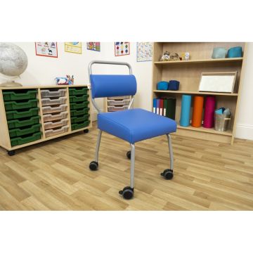 Jolly Back Chair with Castors SH390mm