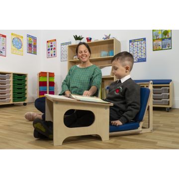 Jolly Back Junior Floor Chair Royal Blue