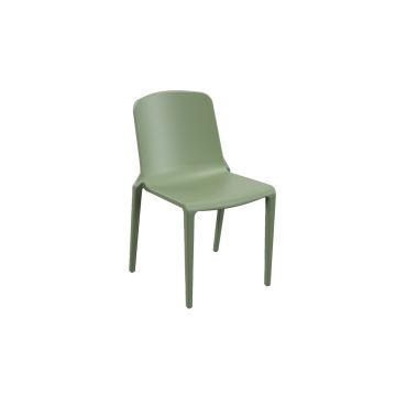 Hatton Stacking Chair Moss Green