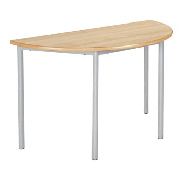 RT32 Semi Circular Table Dia120x64cm Maple