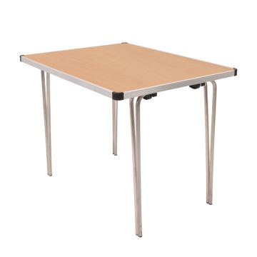 Contour Folding Table 1830x480x508mm Oak