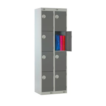 2 Column Locker W300 x D450 x H1800mm Dark Grey
