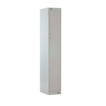1 Column Locker W300 x D450 x H1800mm Light Grey