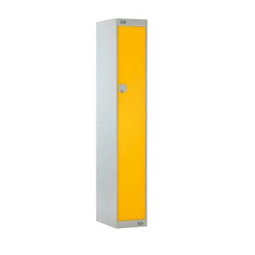 1 Column Locker W300 x D450 x H1800mm Yellow
