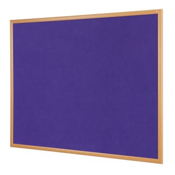 Eco-friendly Noticeboard Oak 1200x1500mm Purple
