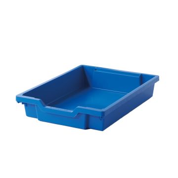 Two Shelf Cupboard Beech 9 Deep Blue Trays
