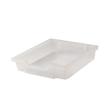 Two Shelf Cupboard Beech 9 Deep Clear Trays