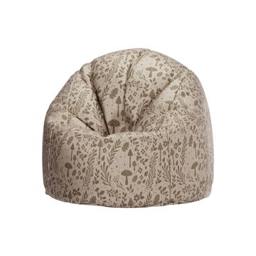 Wild Wood Primary Beanbag Toadstool Beige and Brown