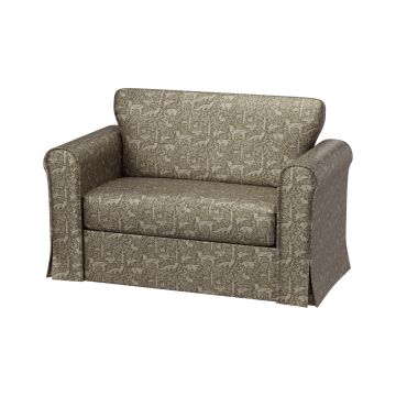 Wild Wood Loose Cover Sofa Animal Mink